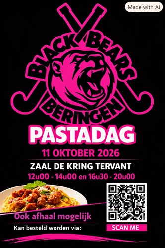 Pastadag Black Bears Beringen
