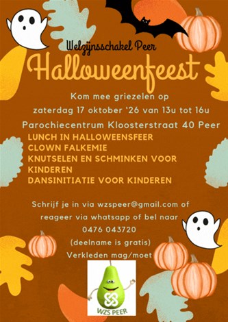 Halloweenfeest Welzijnsschakel Peer