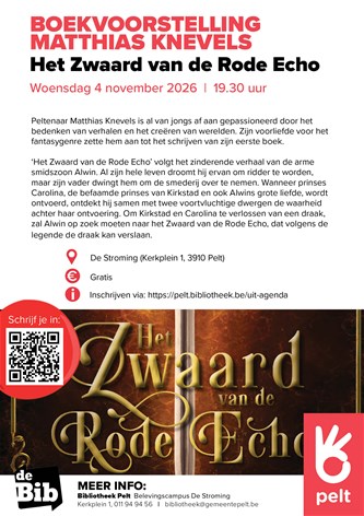 Boekvoorstelling Matthias Knevels