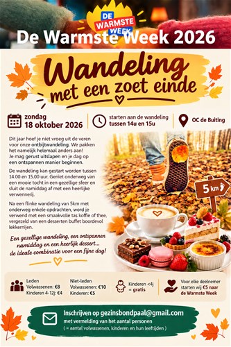 Wandeling met een zoet einde