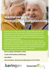 Mantelzorgcafé: Vroegtijdige zorgplannin