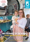 Feest op de zaterdagmarkt