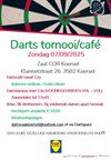 Darts tornooi/café