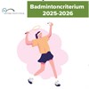 Badmintoncriterium Noord-Limburg '25-'26