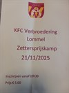 Zettersprijskamp op Verbroedering Lommel