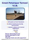 Groot V.I.B. Petanque Tornooi bij Pelter